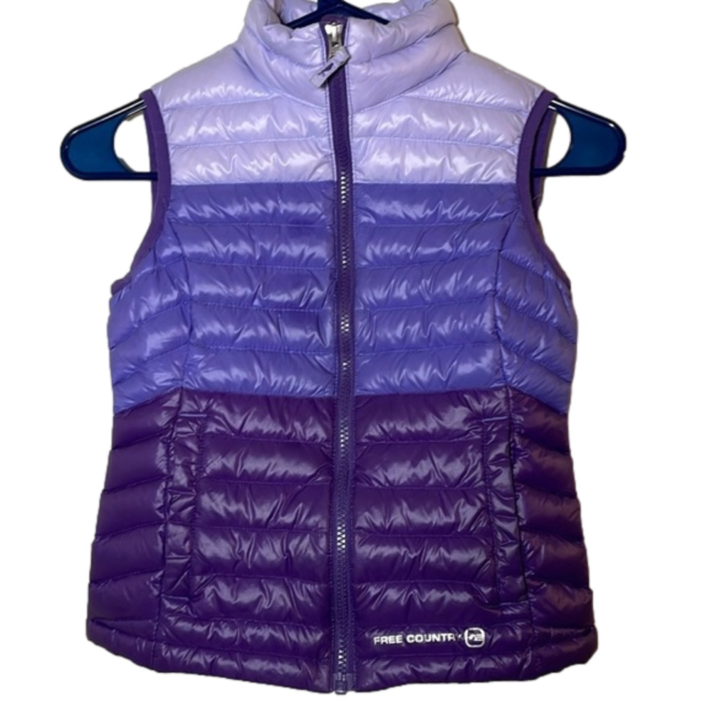 FREE Country Nylon Down Vest Size 7/8